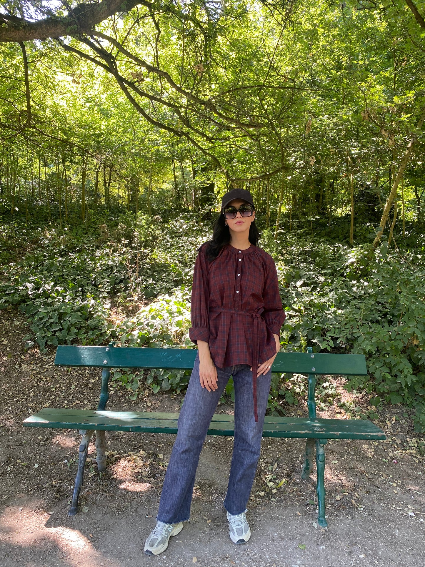 BLOUSE SOPHIE CARREAUX