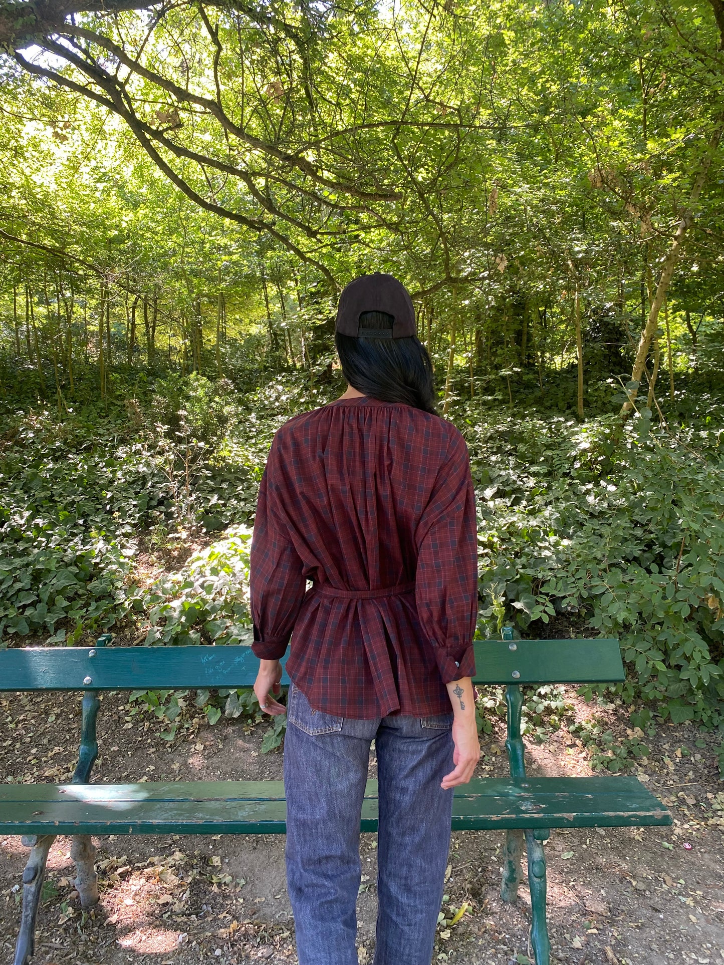 BLOUSE SOPHIE CARREAUX