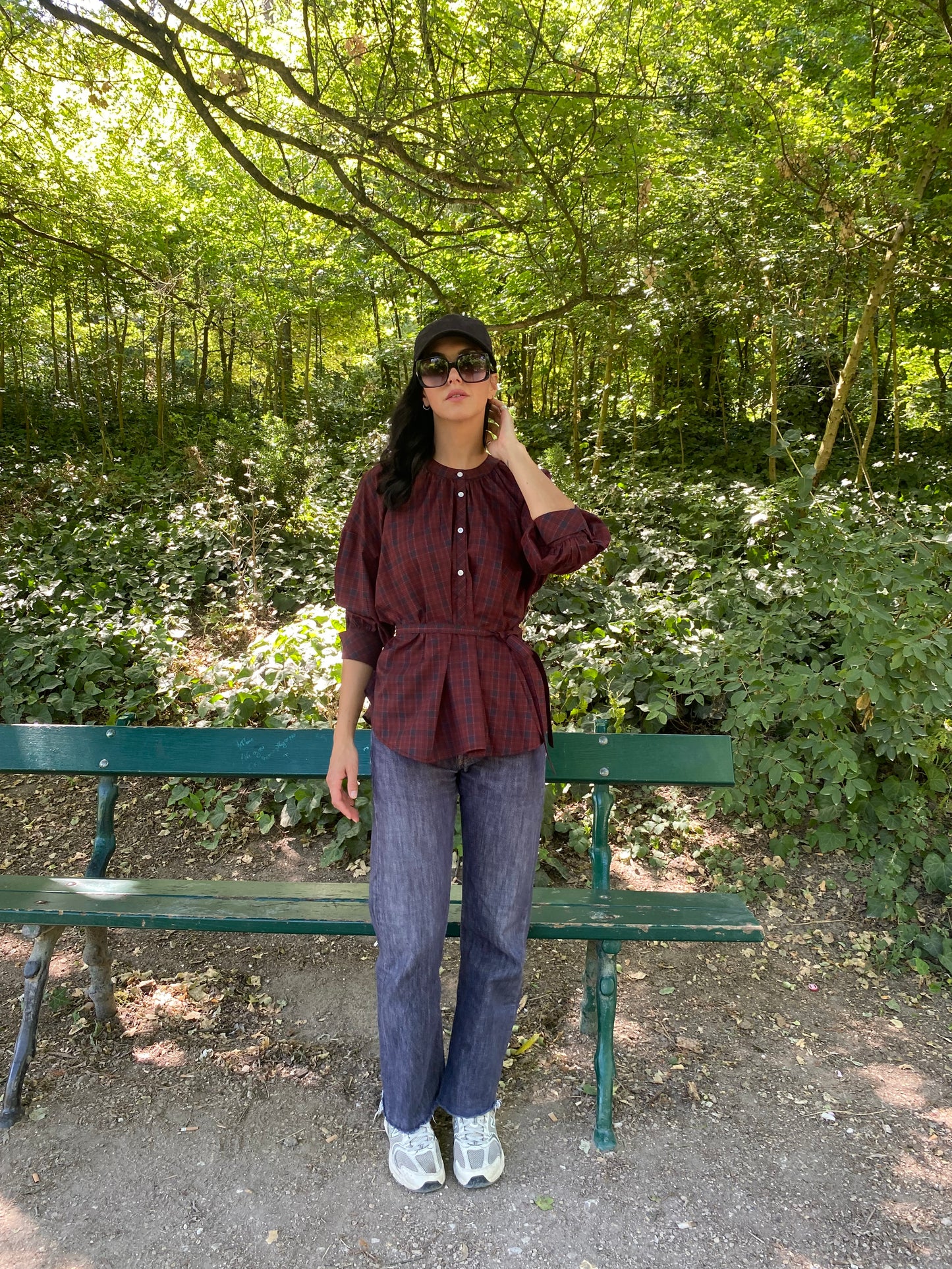 BLOUSE SOPHIE CARREAUX