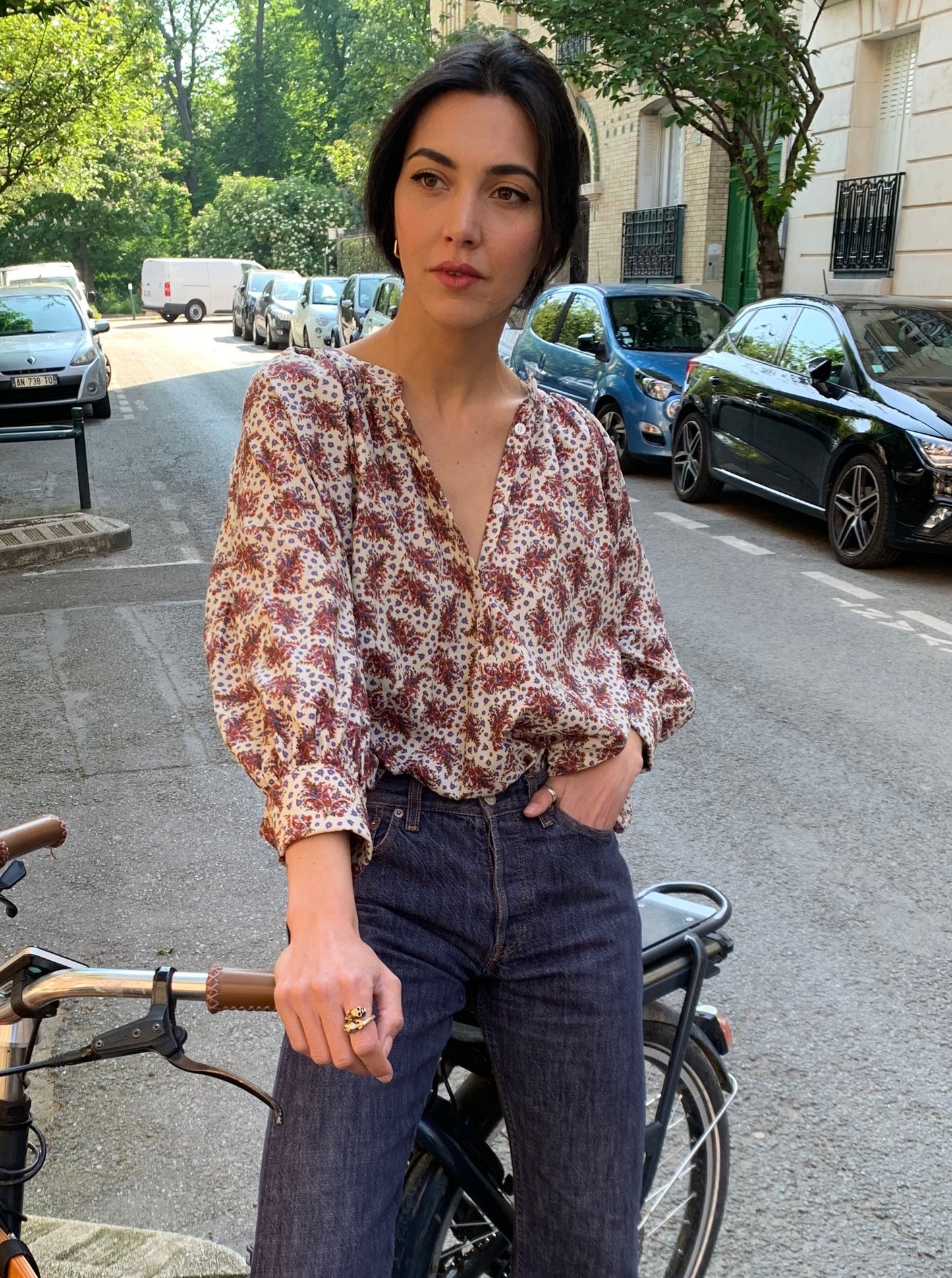 BLOUSE SOPHIE IMPRIMEE BOHEME